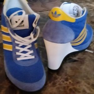 Adidas wedge sneaker jeremy scott